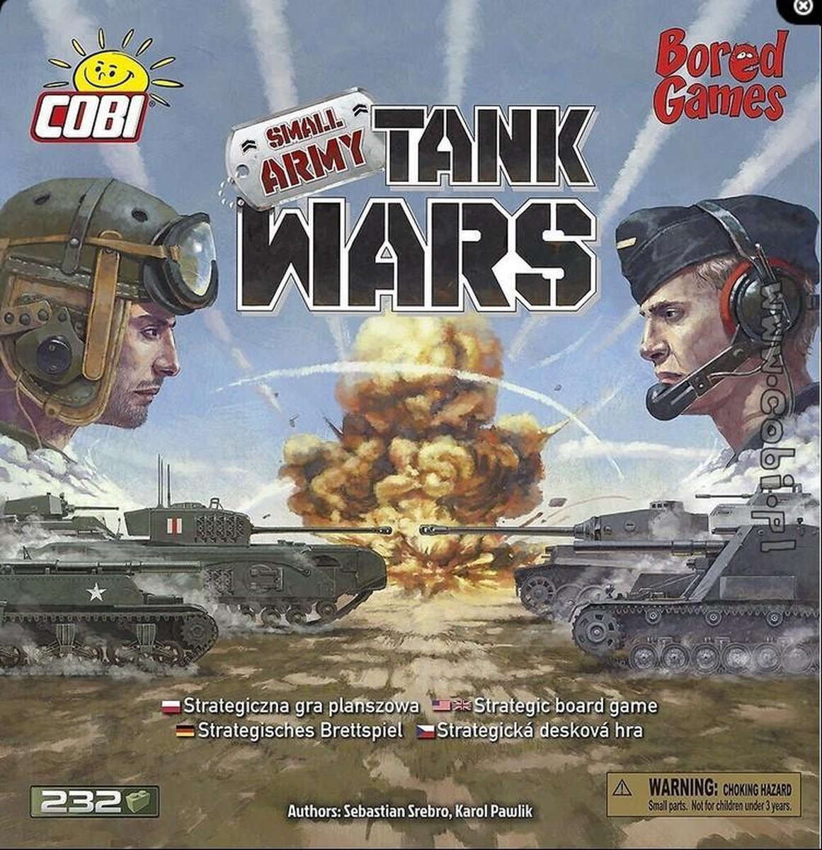 COBI | 22401 | Tank Wars bordspel